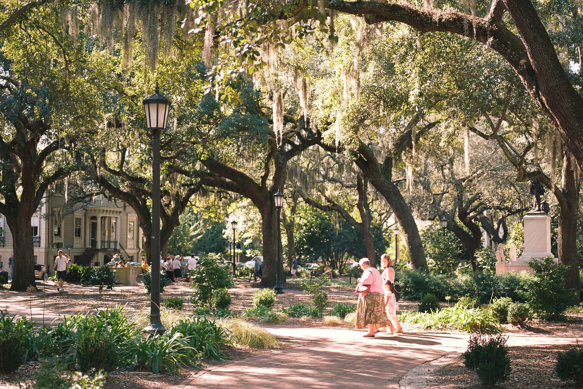 Charming public park